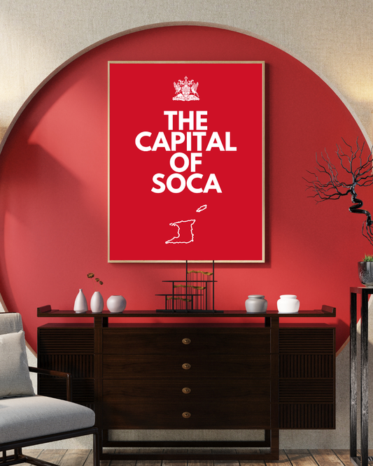 Trinidad & Tobago Capital of Soca Poster Print