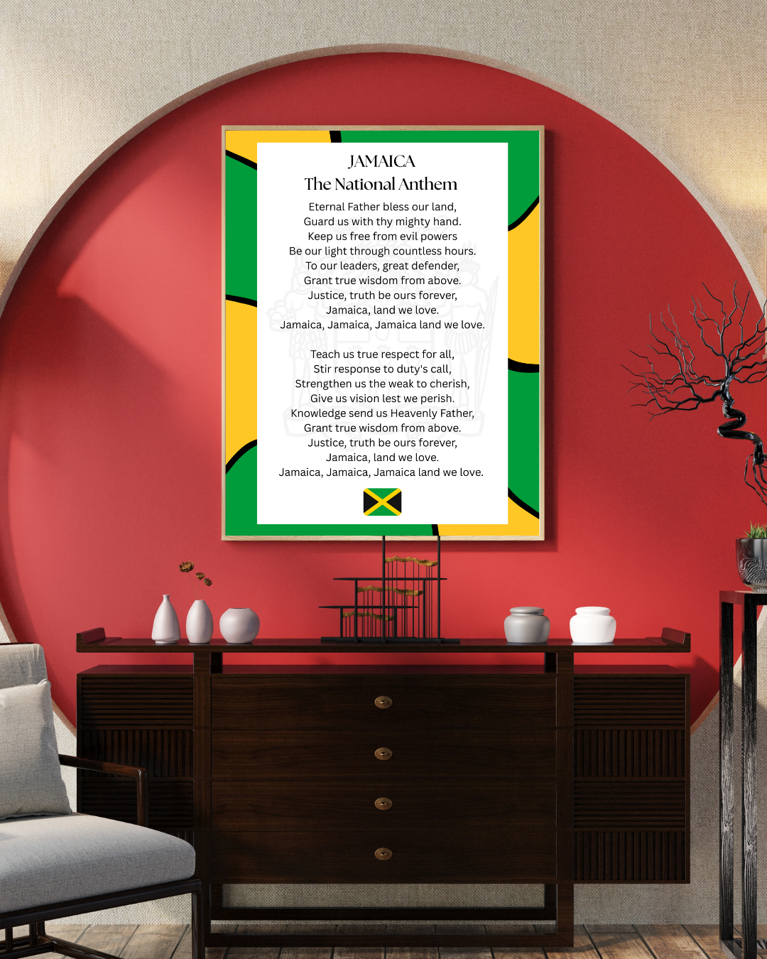 Jamaica National Anthem Poster Print