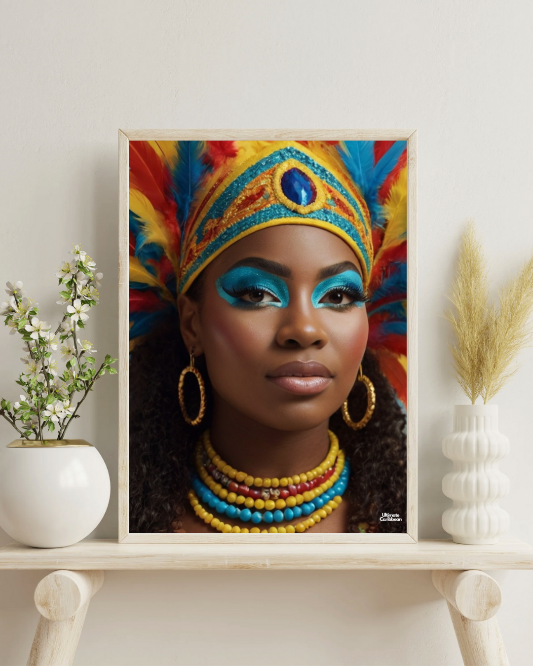 Carnival Queen Poster Print