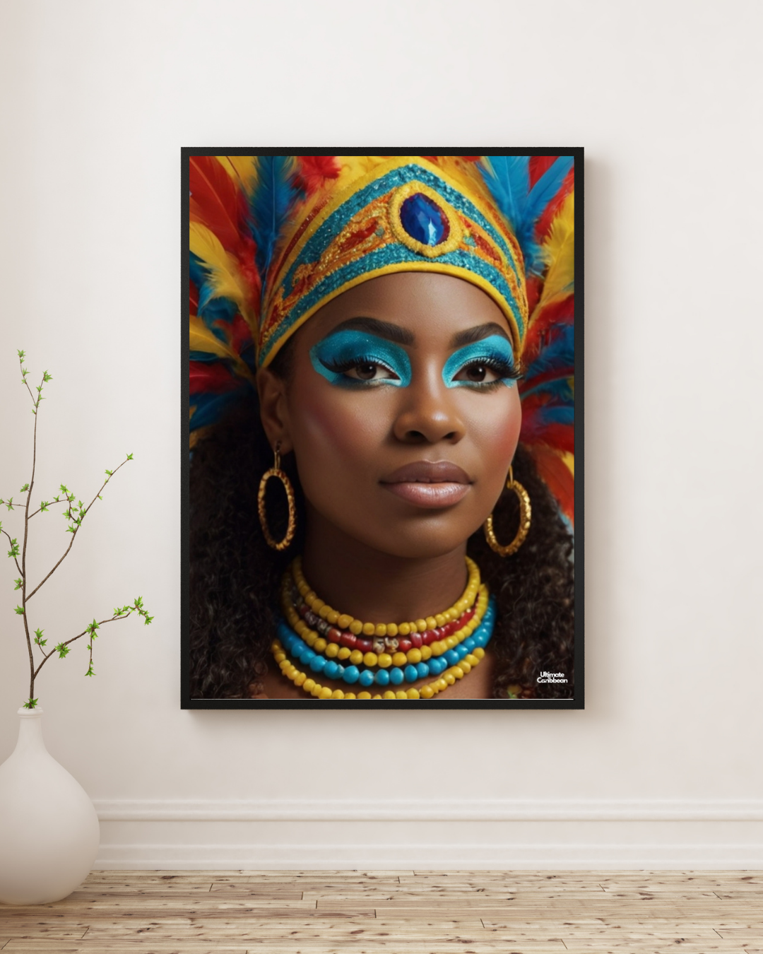 Carnival Queen Poster Print