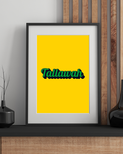 Tallawah Poster Print