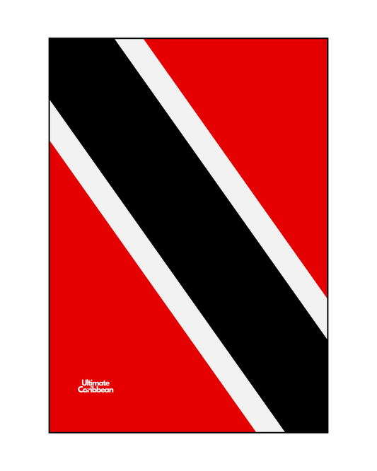 Trinidad & Tobago Flag Poster Print