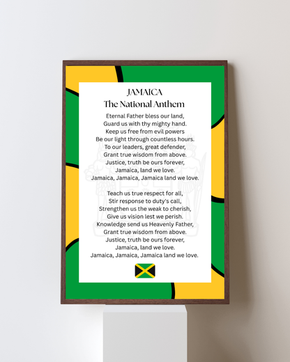 Jamaica National Anthem Poster Print